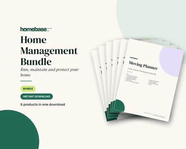 Home Management Bundle – cover