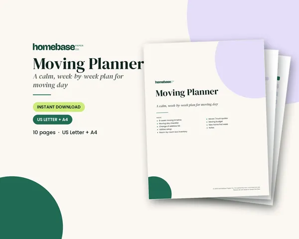 Moving Planner – cover