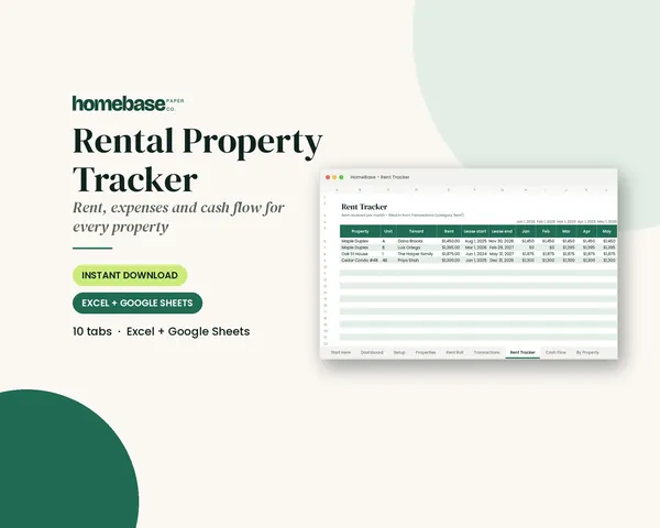 Rental Property Tracker – cover