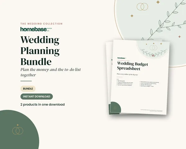 Wedding Planning Bundle – cover